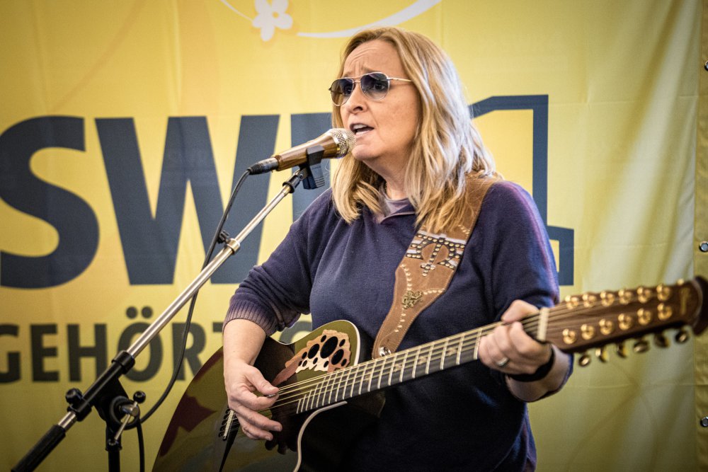 Melissa Etheridge im SWR1 Studio, 18. April 2015