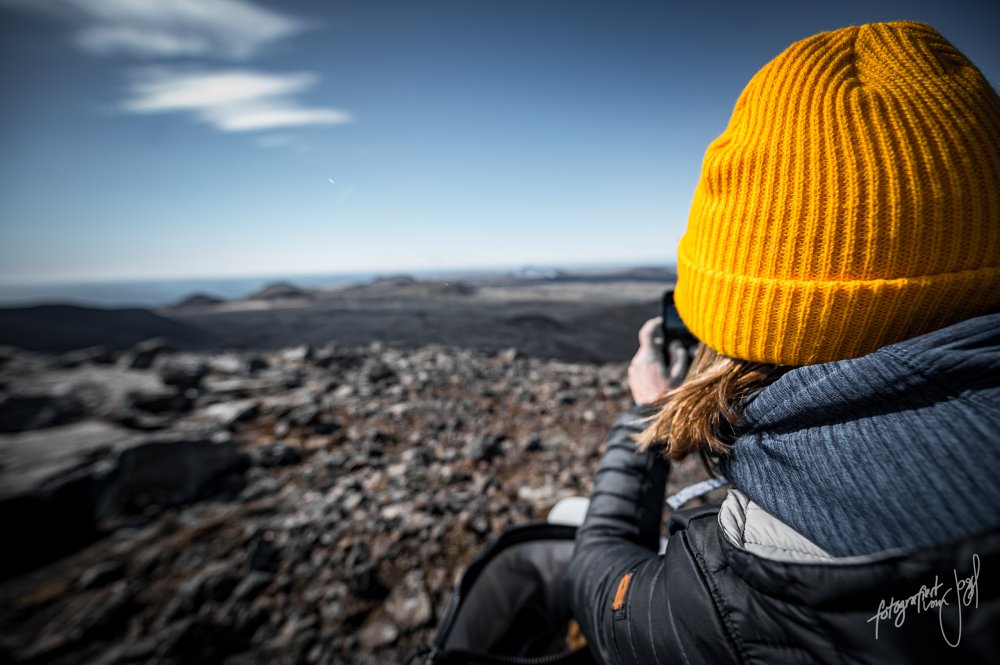 Fotografieren im Vulkangebiet