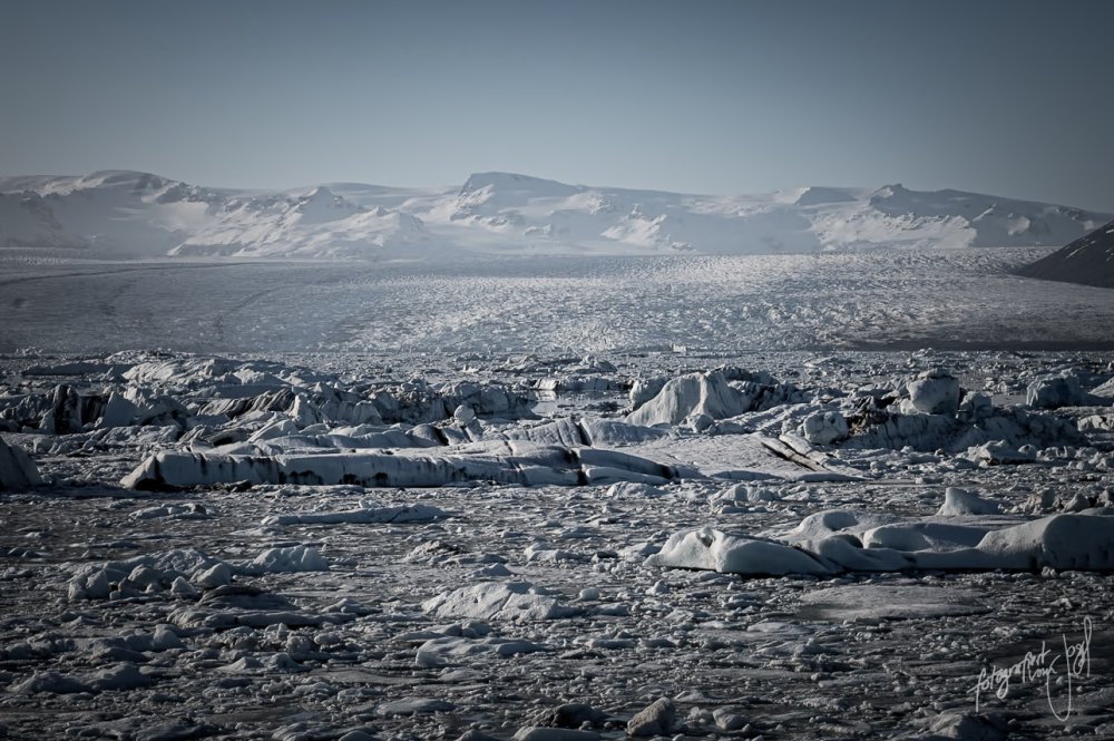 Eisfeld am Sólheimajökull