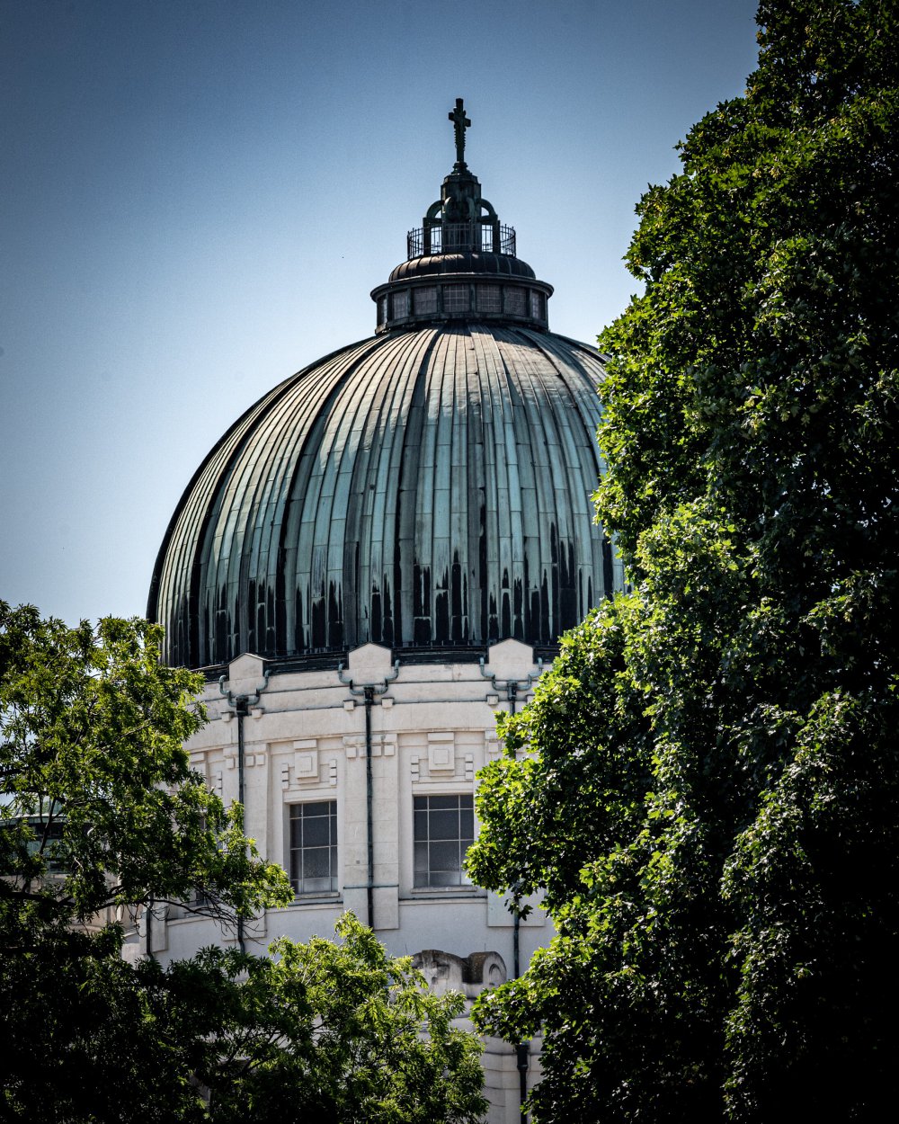 Kuppel der Friedhofskirche