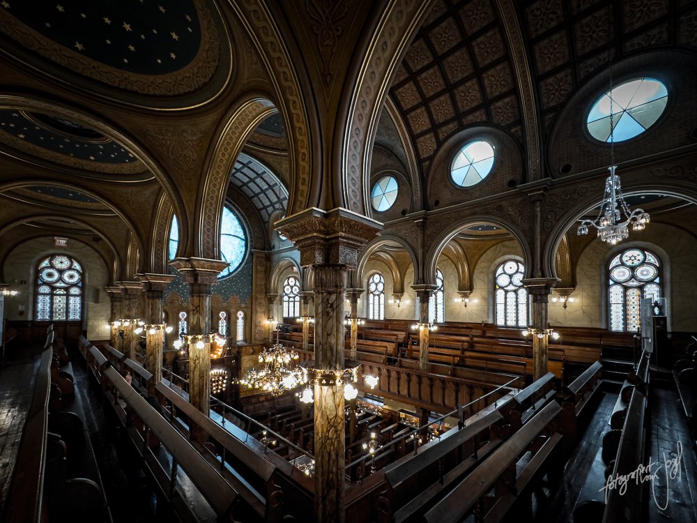Innenraum der Eldridge Street Synagogue